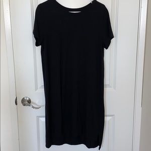 Mossimo Black T-Shirt Dress